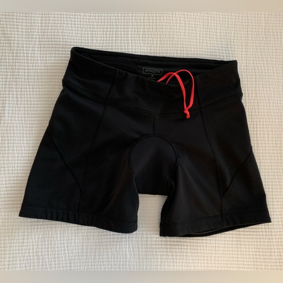 Athleta Bike Shorts - Black (Size M) - Picture 2 of 4